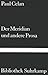 Der Meridian und andere Prosa (Bibliothek Suhrkamp) (German Edition)