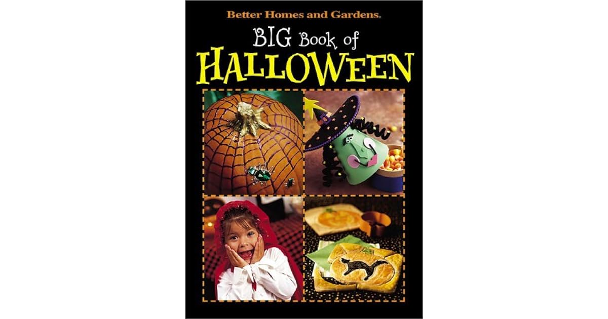 Big Book Of Halloween (Better Homes & Gardens by Susan M. Banker