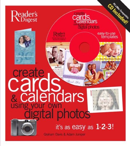 Create Gift Cards and Calendars Using Your Own Digital Photos (with CD): It's as easy as 1-2-3!