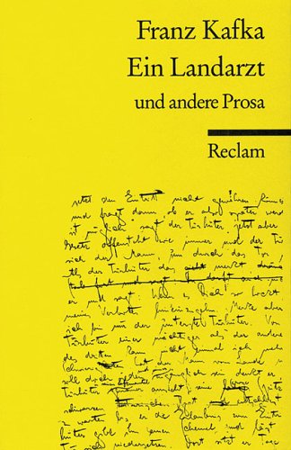 Ein Landarzt und andere Prosa (Mass Market Paperback)