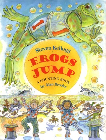 Frogs Jump: A Counting Book (Hardcover)