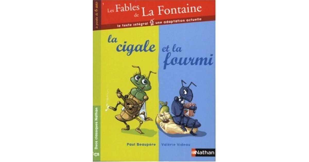 La Cigale Et La Fourmi By Paul Beaupere
