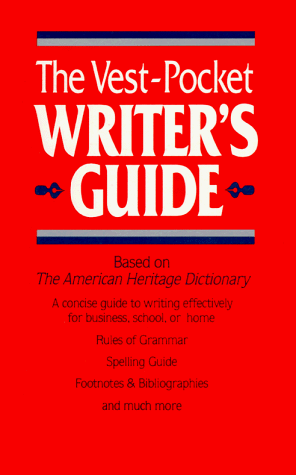 The Vest Pocket Writer's Guide (Paperback)