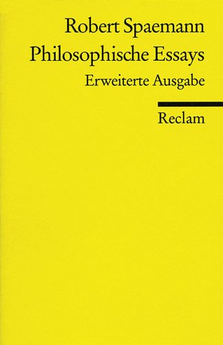 Philosophische Essays (Universal-Bibliothek) (German Edition)