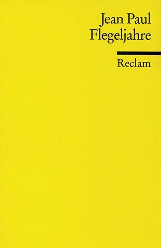 Flegeljahre (Paperback)