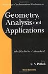 Geometry, Analysis and Applications Geometry, Analysis and Applications