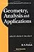 Geometry, Analysis and Applications by R.S. Pathak