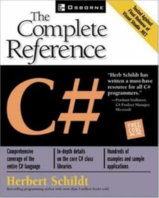 C#: The Complete Reference (Osborne Complete Reference Series)