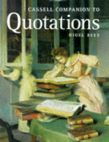 Cassell Companion to Quotations (Hardcover)