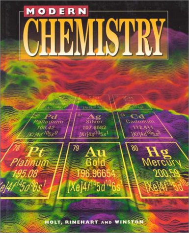 Modern Chemistry (Holt Rinehart & Winston)