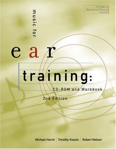 Music for Ear Training (Workbook & CD-ROM)