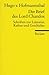 Der Brief des Lord Chandos. Schriften zur Literatur, Kultur u... by Hugo von Hofmannsthal