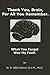 Thank You, Brain, For All You Remember by W.R. Klemm