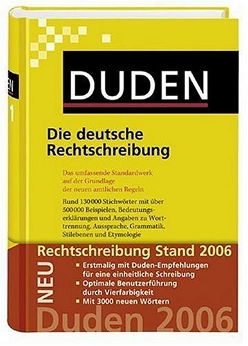 Der Duden in 12 Bänden: Duden 01. Die deutsche Rechtschreibung: Bd 1 (Hardcover)