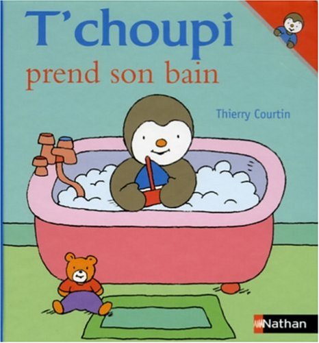 T'choupi prend son bain (Hardcover)