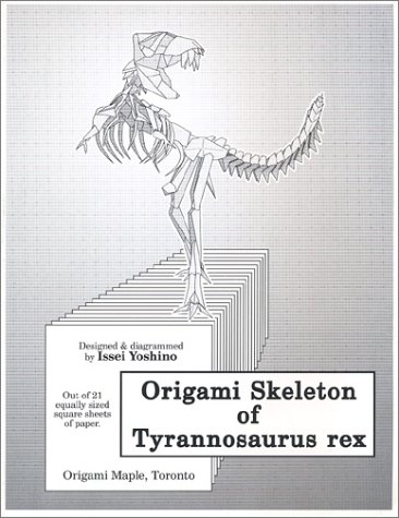 Origami Skeleton of Tyrannosaurus Rex (Paperback)