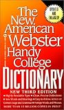 The New American Webster Handy College Dictionary  by Philip Morehead
