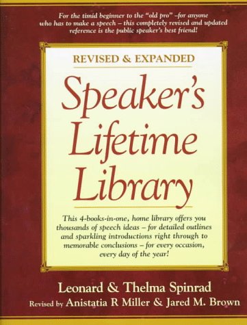 Speaker's Lifetime Library (Hardcover)