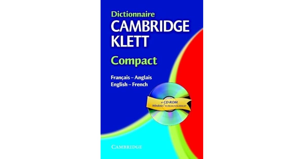 Dictionnaire Cambridge Klett Compact Français Anglais/English French by