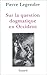 Sur la question dogmatique en Occident: aspects théoriques