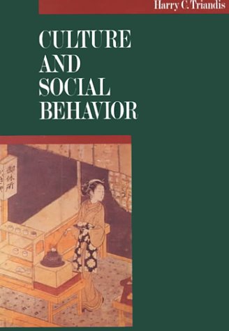 Culture and Social Behavior (Paperback)