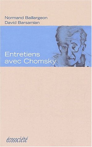 Entretiens avec Chomsky (Paperback)