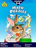 Math Puzzles Grades 3-4 32Pgs