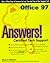 Office 97 Answers! Certified Tech Support