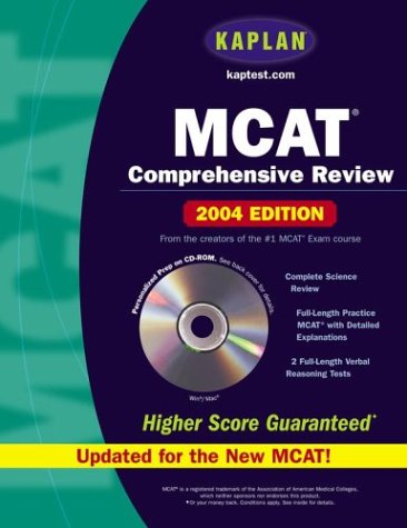 Kaplan MCAT Comprehensive Review with CD-ROM, 7th Edition: 2004 Edition (Paperback)