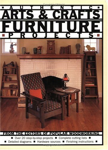 Authentic Arts & Crafts Furniture (Paperback)