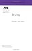 Pricing (Marketing Science Institute (MSI) Relevant Knowledge Series)