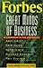 Forbes Great Minds of Business
