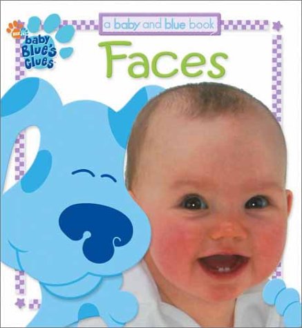 Faces : A Baby and Blue Book (Board Book)