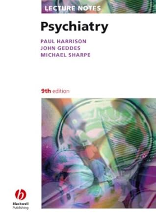 Lecture Notes Psychiatry