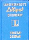Langenscheidt's Lilliput Dictionary English-German