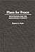 Plans for Peace: Negotiation and the Arab-Israeli Conflict (Contributions in Political Science)
