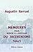 Mémoires pour servir à l'hi...
