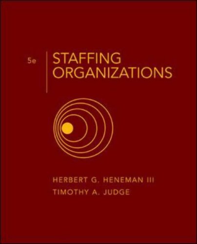 Staffing Organizations (Hardcover)