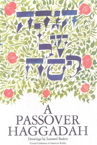A Passover Haggadah: The New Union Haggadah Prepared by the Central Conference of American Rabbis (Hardcover)