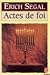 Actes de foi