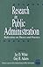 Research in Public Administration: Reflections on Theory and Practice