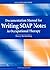 Documentation Manual for Writing SOAP Notes in Occupational Therapy