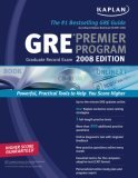 Kaplan GRE Exam 2008 Premier Program (Paperback)