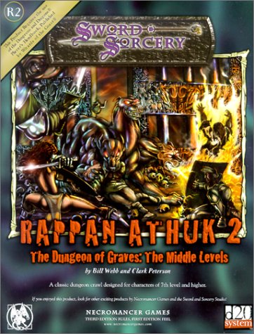 The Middle Levels (Rappan Athuk The Dungeon of Graves, #2)