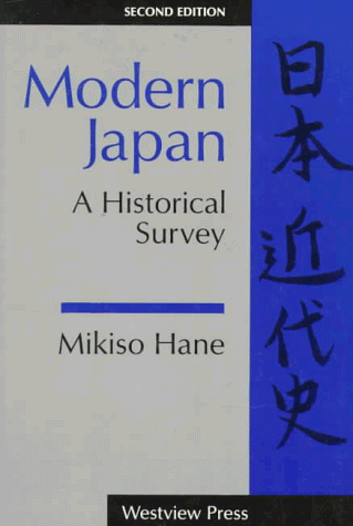 Modern Japan: A Historical Survey (Paperback)