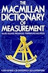 The Macmillan Dictionary of Measurement