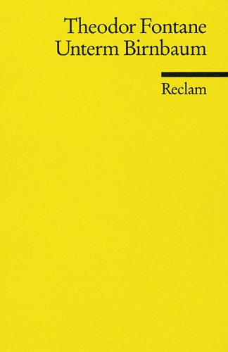 Unterm Birnbaum (Paperback)