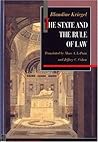 The State and the Rule of Law by Blandine Kriegel