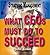 Strategic Management: What CEOs Must Do to Succeed