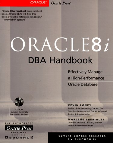 Oracle8i DBA Handbook (Paperback)